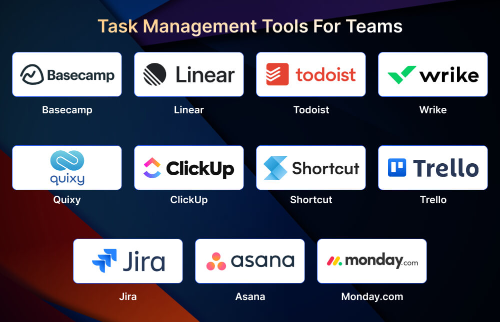 Task Management Tools for Teams Task Management Tools for Teams